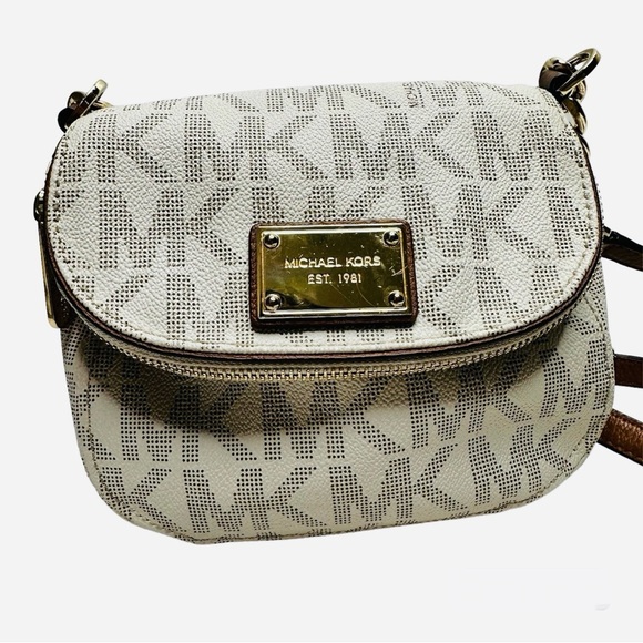MICHAEL Kors MK Signature Jet Set Crossbody Shoulder bag - Picture 3 of 12